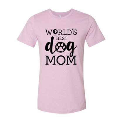 Worlds Best Dog Mom T-Shirt - Tampa Home & Garden Store