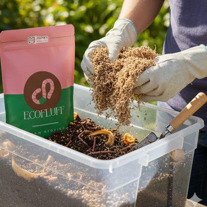 Worm Bedding EcoFluff - Tampa Home & Garden Store