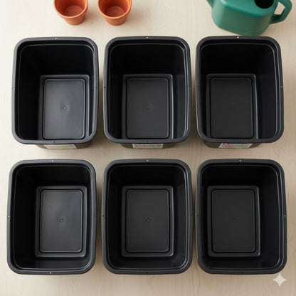 Worm Bin Bus Tubs (Set of 5) - Tampa Home & Garden Store