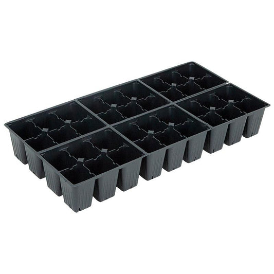 X-Jumbo 6-Pack Planting Containers for 1020 Tray - Recycled (Sheet of 6) - Tampa Home & Garden Store