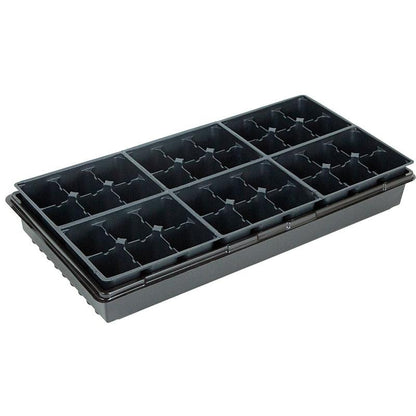 X-Jumbo 6-Pack Planting Containers for 1020 Tray - Recycled (Sheet of 6) - Tampa Home & Garden Store