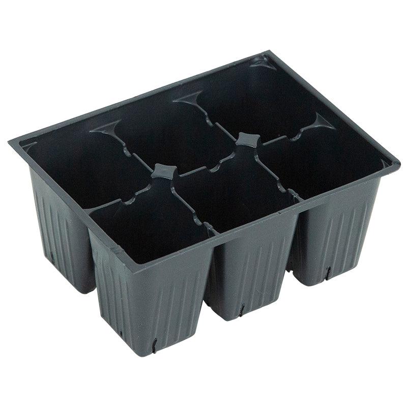 X-Jumbo 6-Pack Planting Containers for 1020 Tray - Recycled (Sheet of 6) - Tampa Home & Garden Store