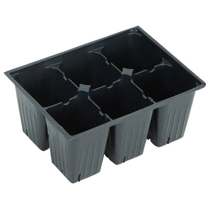 X-Jumbo 6-Pack Planting Containers for 1020 Tray - Recycled (Sheet of 6) - Tampa Home & Garden Store