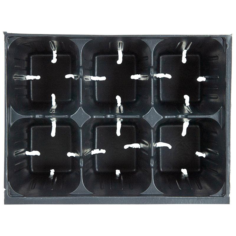 X-Jumbo 6-Pack Planting Containers for 1020 Tray - Recycled (Sheet of 6) - Tampa Home & Garden Store