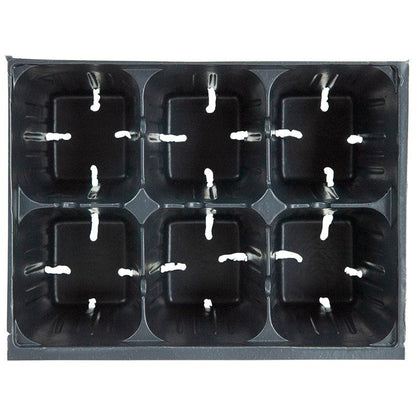 X-Jumbo 6-Pack Planting Containers for 1020 Tray - Recycled (Sheet of 6) - Tampa Home & Garden Store
