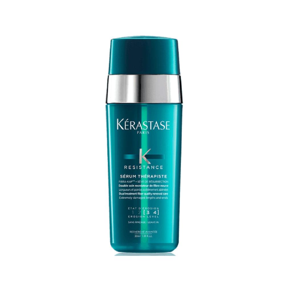 Kérastase Resistance Therapiste teal hair repair serum bottle with silver band, 30ml on Tampa Home & Garden Store