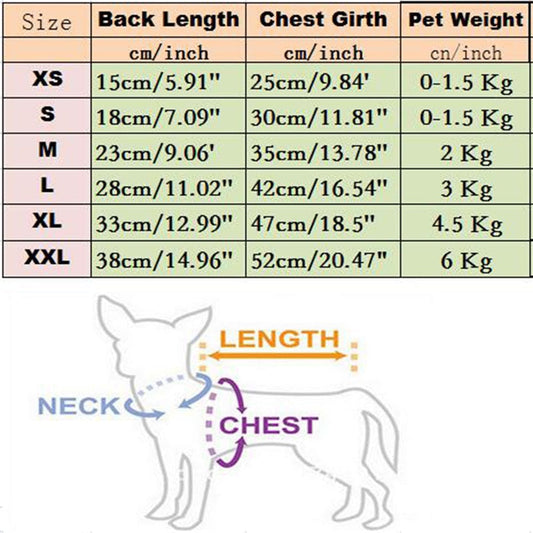 XS-2XL Winter Warm Pet Sweater - Tampa Home & Garden Store