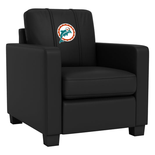 Fauteuil club stationnaire Dyno avec logo alternatif des Dolphins de Miami