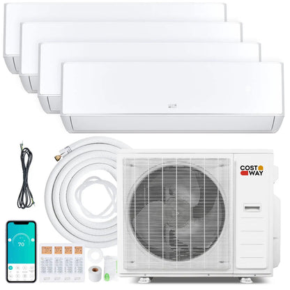 X-Pro 4 Zone Mini Split AC SEER2 Heat Pump
