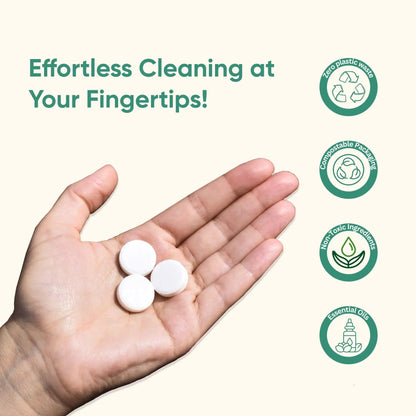 Green Llama Refill Cleaning Bundle white tablets for starter all-purpose cleaner refills on Tampa Home & Garden Store