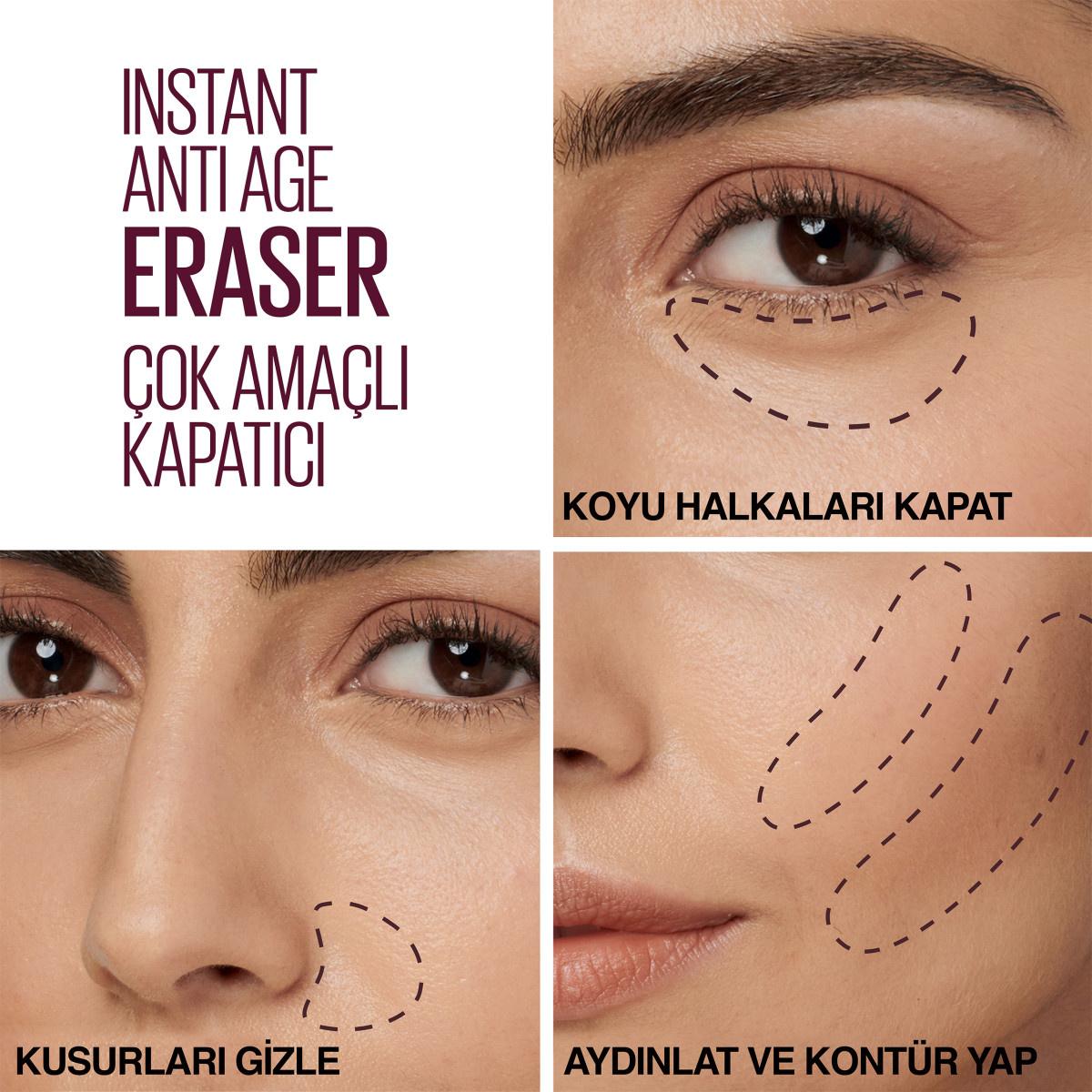 Instant Anti Age Eraser Concealer collage for under-eye brightening and blemish concealment on Tampa Home & Garden Store