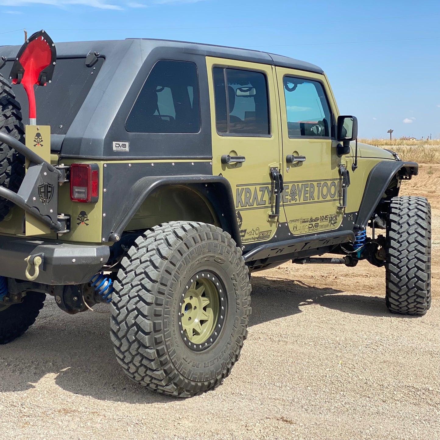 Krazy Beaver Shovel (Textured Red Head / Yellow Handle 45637) - Tampa soil911.com