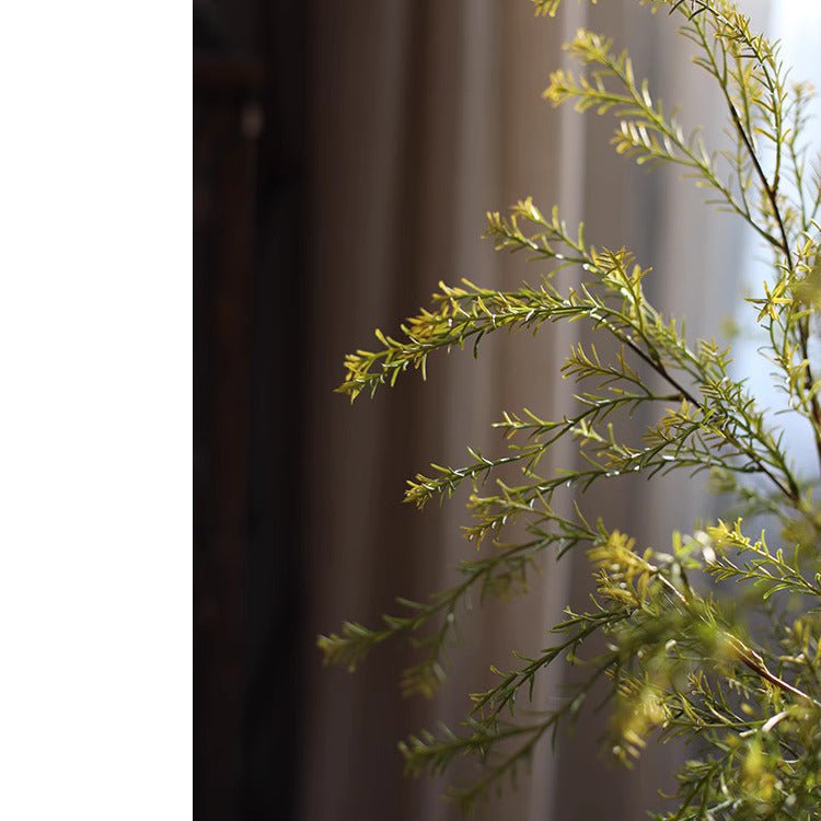 Lifelike Layered Leaf Spray 41in tall, RusticReach artificial plant with green foliage on Tampa Home & Garden Store