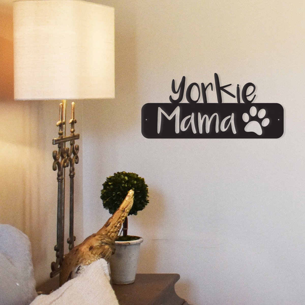 Yorkie Mama - Metal Wall Art/Décor - Tampa Home & Garden Store