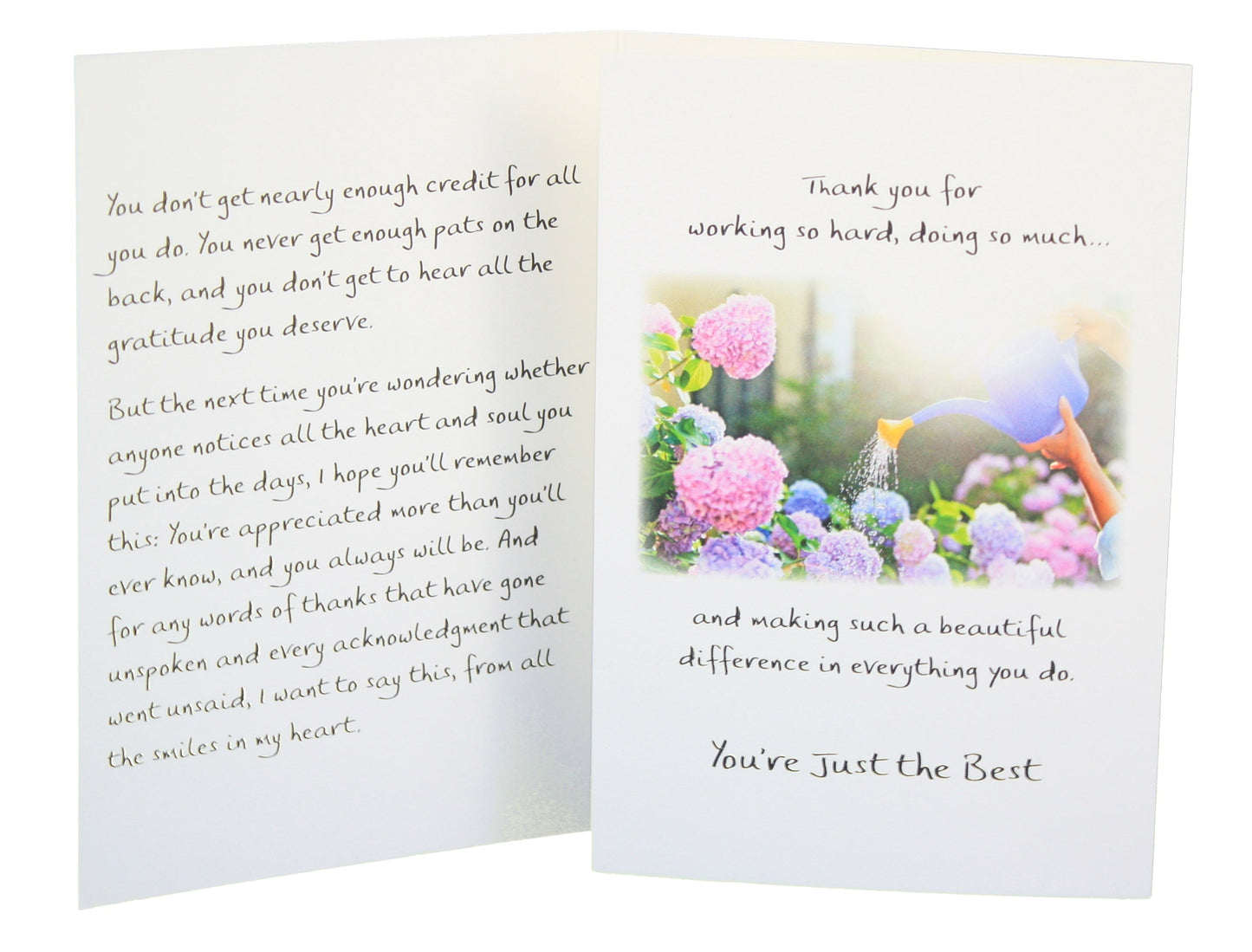 You Work So Hard And Do So Much - Greeting Card - Tampa Home & Garden Store