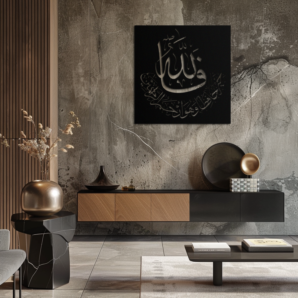 Yusuf 12 Metal Wall Art - Islamic Calligraphy Home Decor - KAF075 - Tampa Home & Garden Store