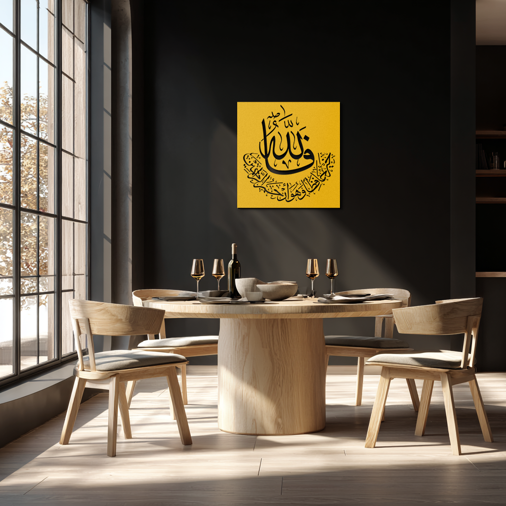Yusuf 12 Metal Wall Art - Islamic Calligraphy Home Decor - KAF075 - Tampa Home & Garden Store
