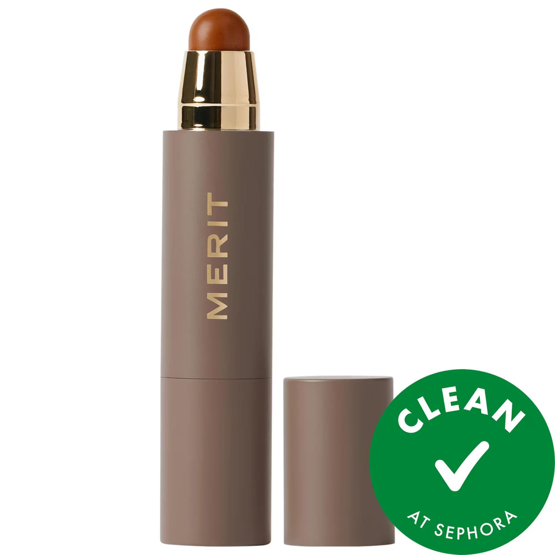 Foundation Stick by Beauty Care Bag taupe; cruelty-free 2-pc set on Tampa Home & Garden Store