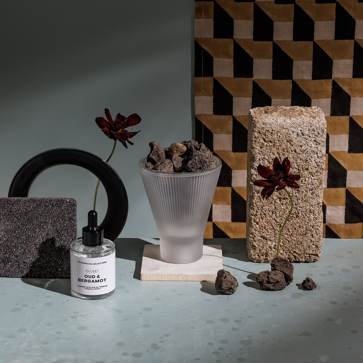 ZAI Lava Rock Diffuser - Santal & Spice