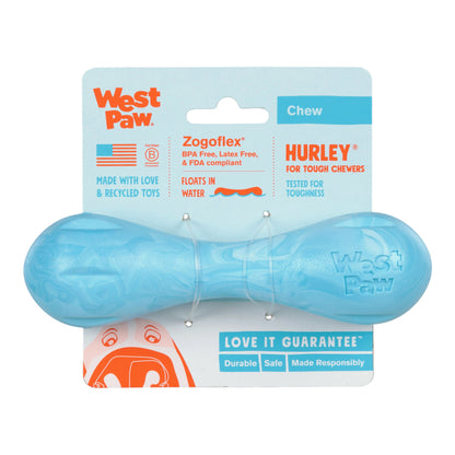 Hurley Aqua Swirl Indestructible Dog Chew Toy