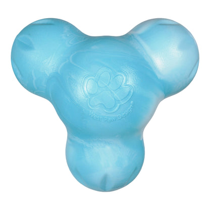 Tux Aqua Swirl Tough Chewer Toy With Treat Hole