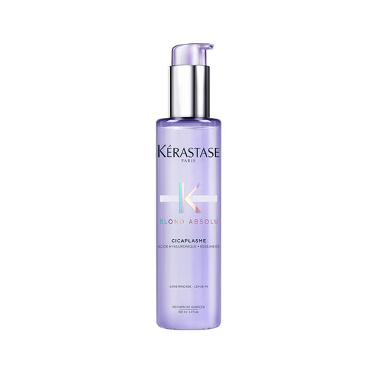 Kerastase Blond Absolu Cicaplasme lavender hair serum bottle with pump Kérastase on Tampa Home & Garden Store
