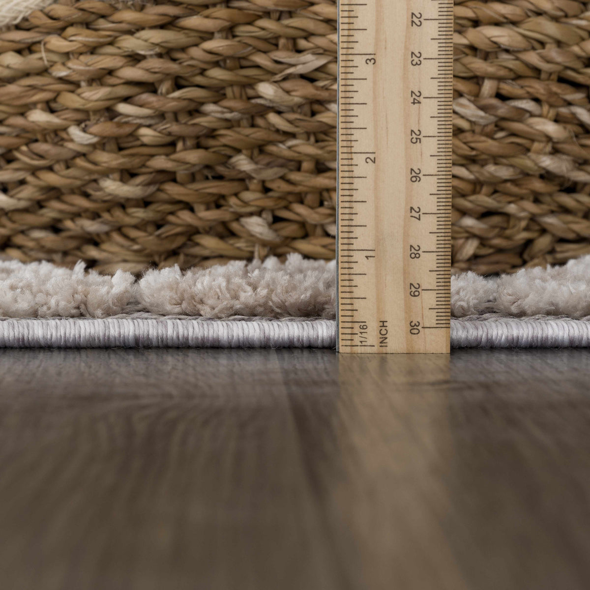 Agoo High Low Pile and Polyester Area Rug