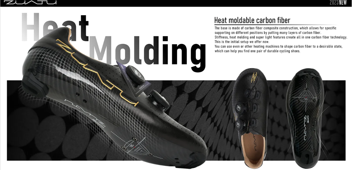 ZUATU Z001 Cycling Shoes for top athletes specializing in carbon fiber technology - Tampa Home & Garden Store