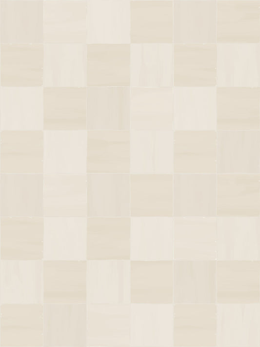 Zellige Wallpaper, bone - Tampa Home & Garden Store