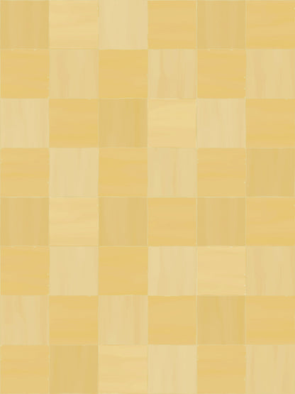 Zellige Wallpaper, butter - Tampa Home & Garden Store