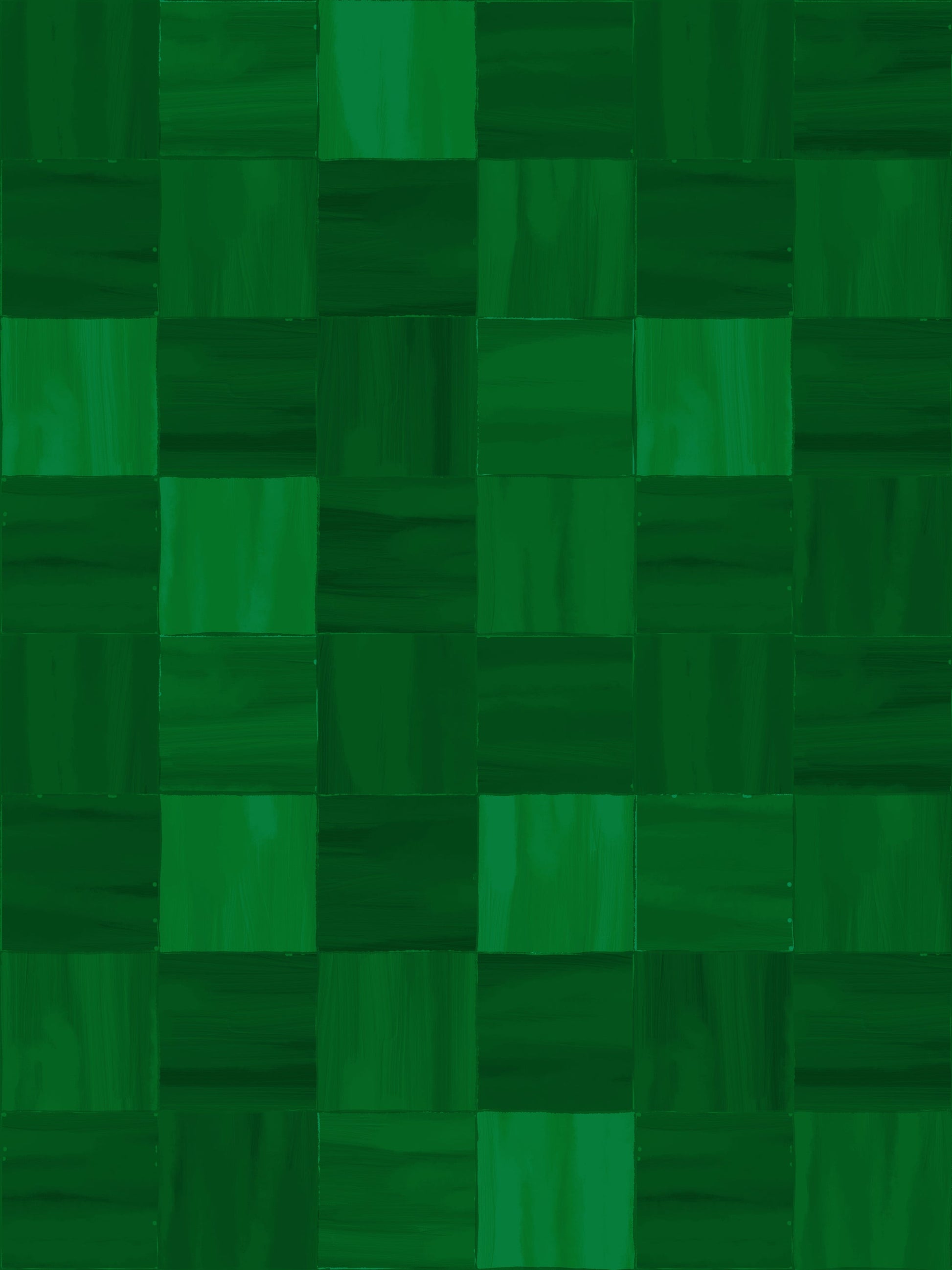 Zellige Wallpaper, emerald - Tampa Home & Garden Store