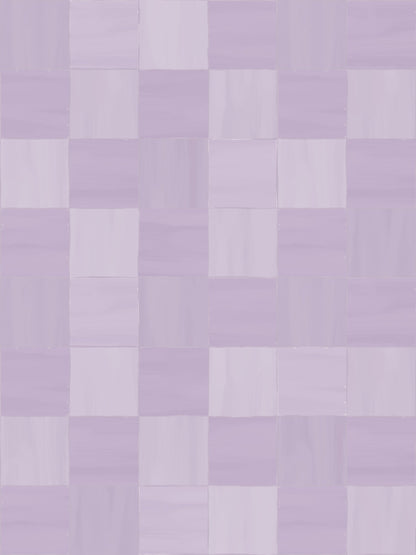Zellige Wallpaper, lavender - Tampa Home & Garden Store