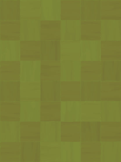 Zellige Wallpaper, olive green - Tampa Home & Garden Store