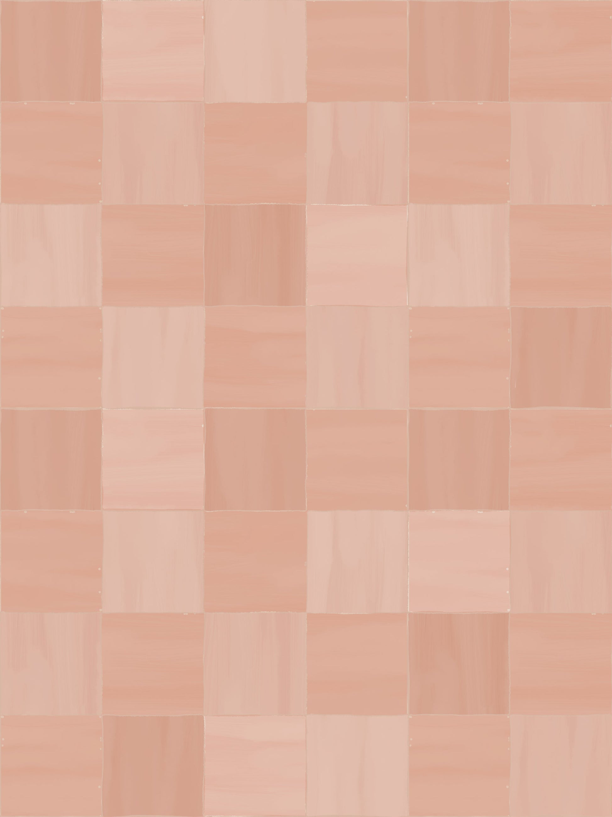 Zellige Wallpaper, rose - Tampa Home & Garden Store