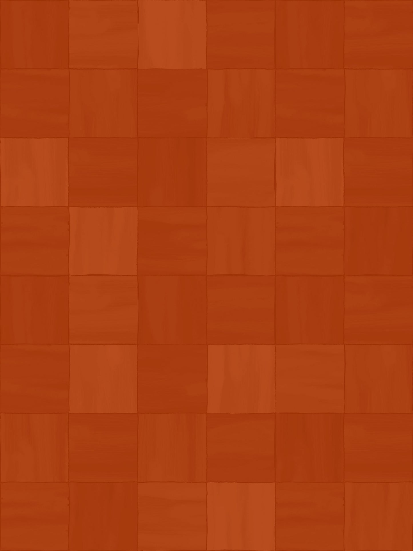 Zellige Wallpaper, rust - Tampa Home & Garden Store