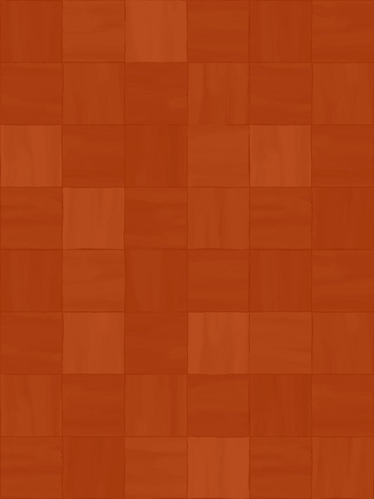 Zellige Wallpaper, rust - Tampa Home & Garden Store