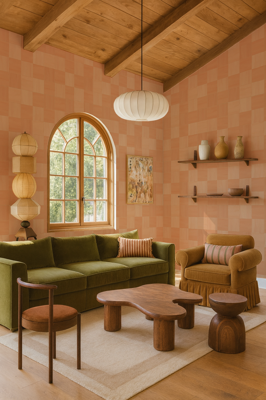 Zellige Wallpaper, saltillo - Tampa Home & Garden Store