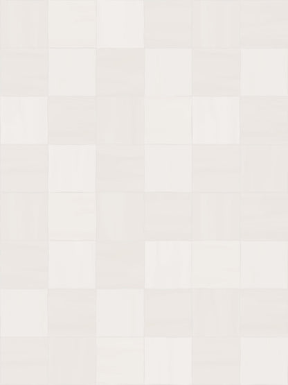Zellige Wallpaper, white - Tampa Home & Garden Store