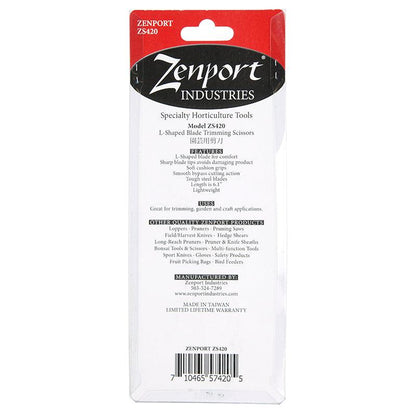 Zenport Curved Blade Snips - Tampa Home & Garden Store