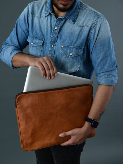 Zento Laptop Sleeve - Tan Brown - Tampa Home & Garden Store