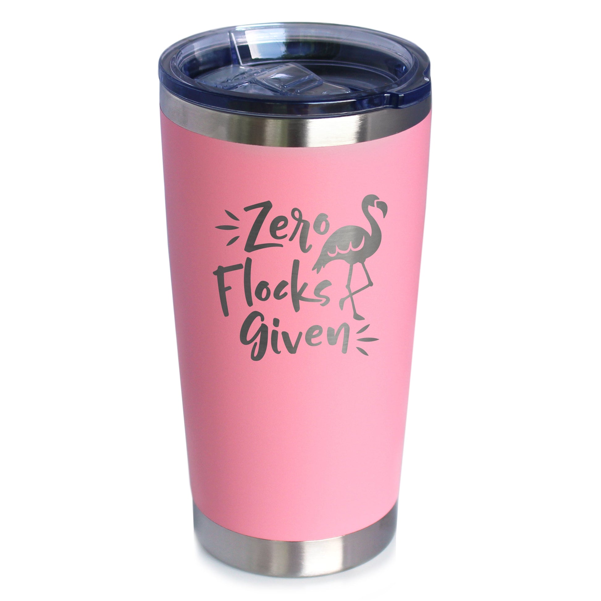 Zero Flocks Given - 20 oz Coffee Tumbler - Tampa soil911.com
