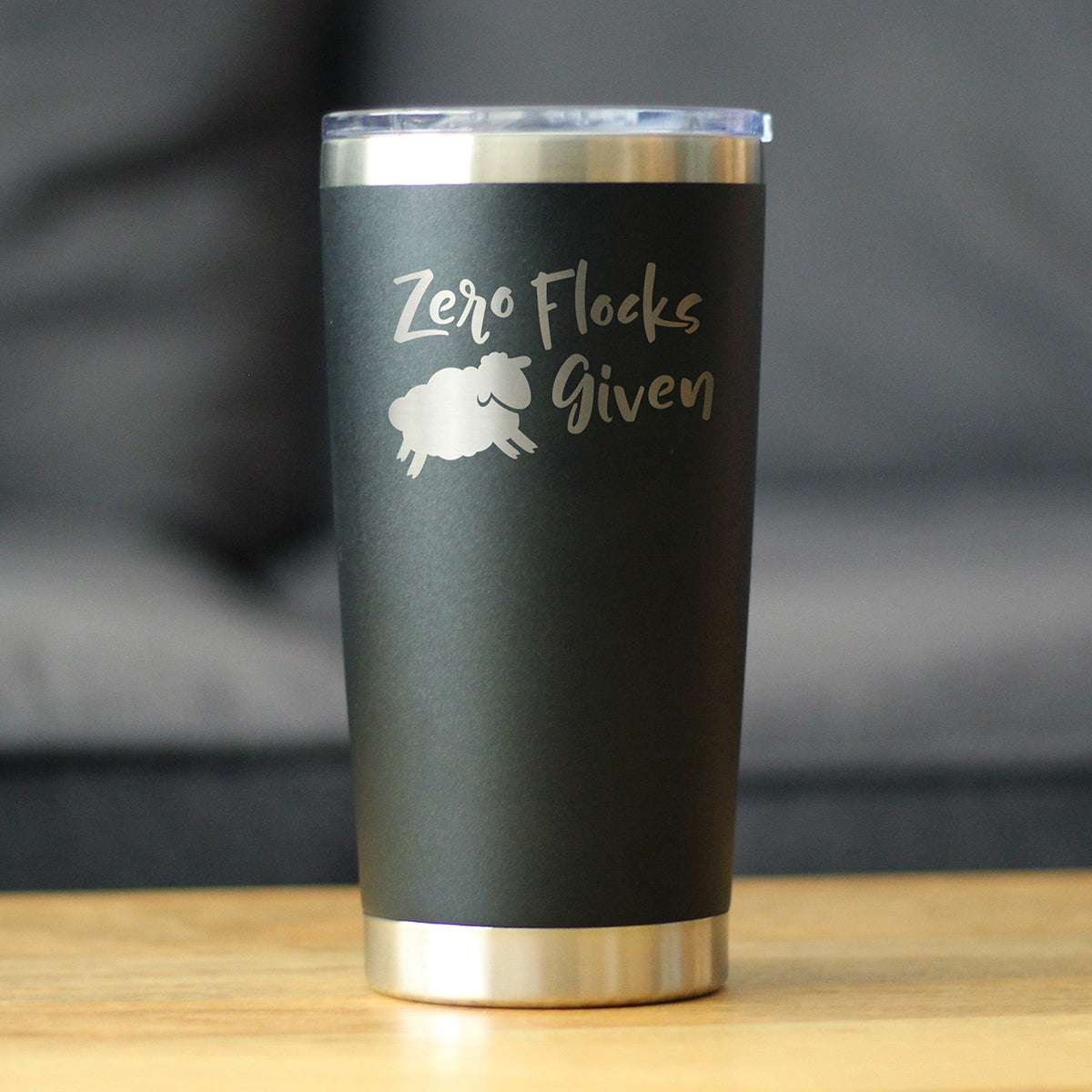 Zero Flocks Given Sheep - 20 oz Coffee Tumbler - Tampa Home & Garden Store