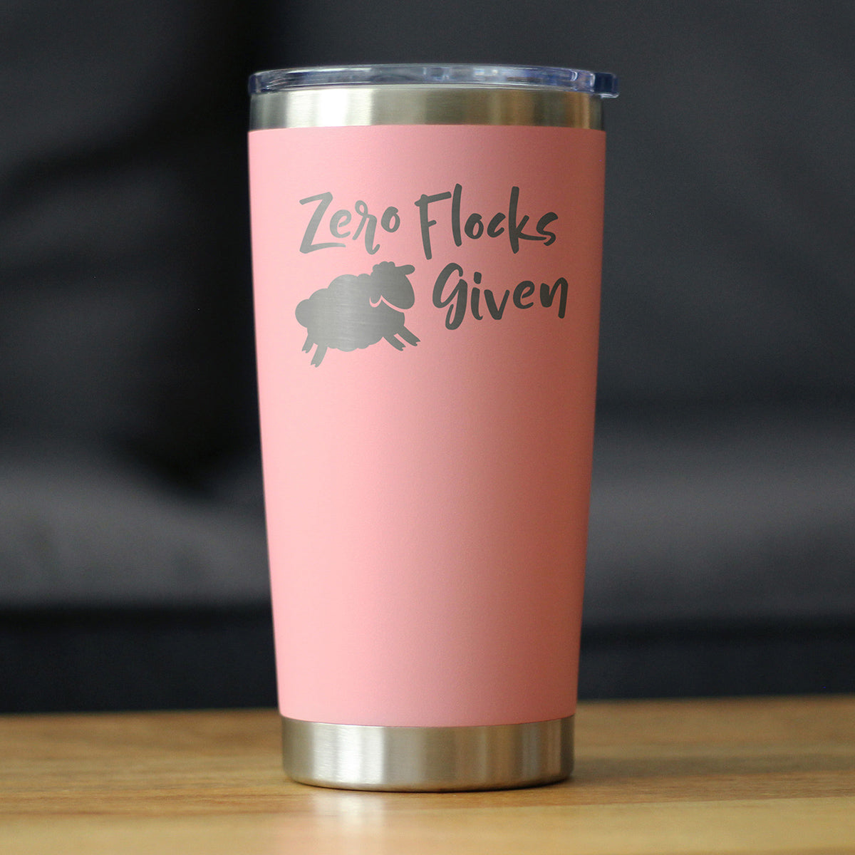 Zero Flocks Given Sheep - 20 oz Coffee Tumbler - Tampa Home & Garden Store