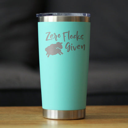 Zero Flocks Given Sheep - 20 oz Coffee Tumbler - Tampa Home & Garden Store