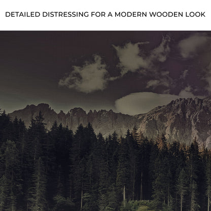 Full Moon Setting Canvas Wall Art by Tailored Canvases; dramatic mountain scene on canvas on Tampa Home & Garden Store