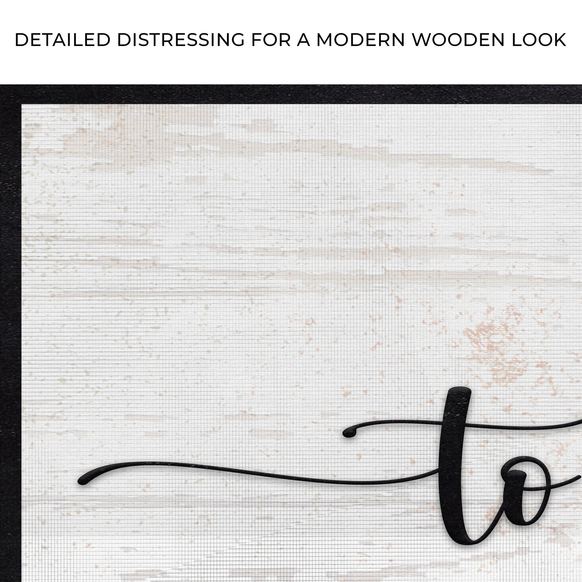 Too Blessed To Be Stressed Sign II canvas by Tailored Canvases, beige grid-textured canvas on Tampa Home & Garden Store