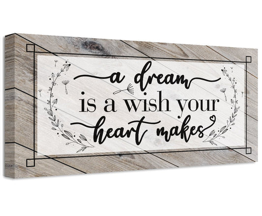 A Dream Is A Wish Wall Decor - Tampa Home & Garden Store