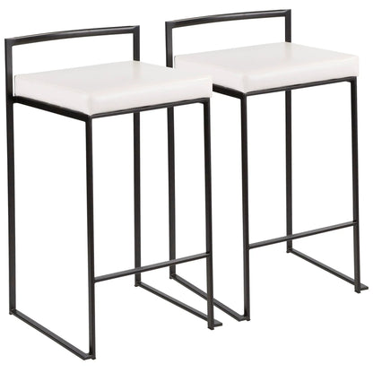 Fuji Contemporary Stackable Counter Stool