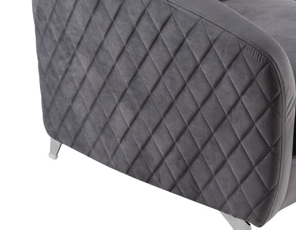 Sofia Modern Chic Armchair and Soft Fabric