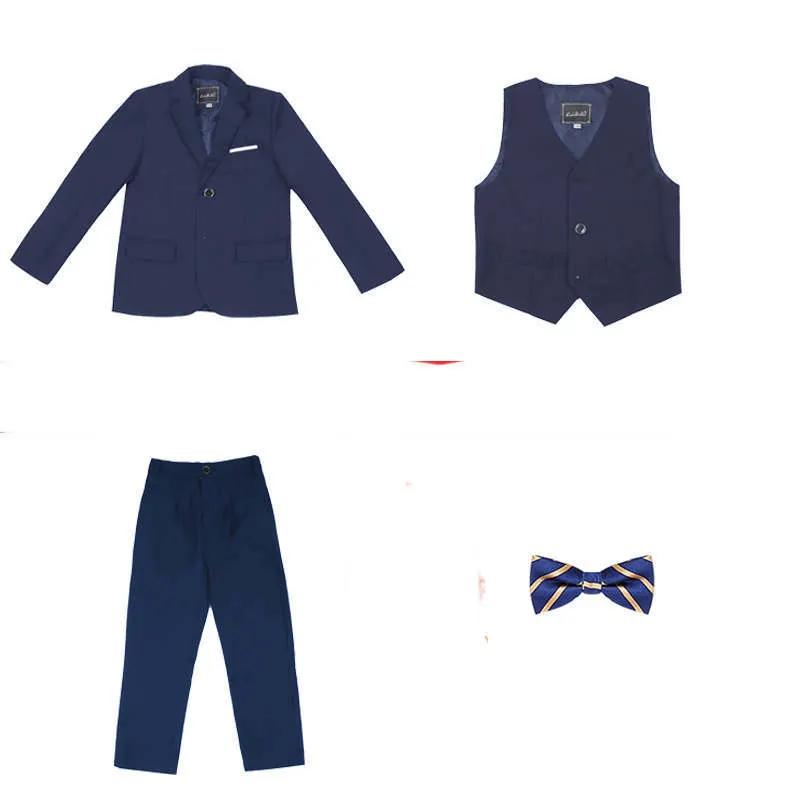 Handsome Dark Blue Children's Suit for Boys